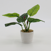 Usine Directe De Gros Plante Artificielle Feuille Verte Artificielle Bonsaï pour La Maison Hôtel Décoration