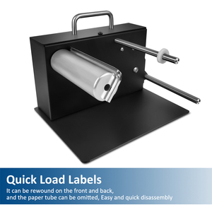 R6 Pro Macchina Elettrica per Riavvolgimento Etichette Velocità Regolabile 1-8 pollici/s Avvolgitore Automatico Bidirezionale per Etichette in Tessuto e Codici a Barre - Product Image 3