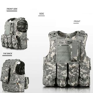 Chaleco Táctico de Seguridad Color Desierto, Personalizable, Venta al Por Mayor Directa de Fábrica, Chaleco de Seguridad para Caza y Actividades al Aire Libre - Product Image 3