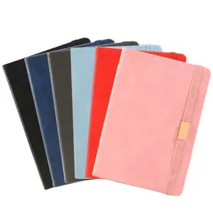 Papier déco en cuir Pu pour agenda, bloc-notes personnalisé avec logo personnalisé pour journal agenda