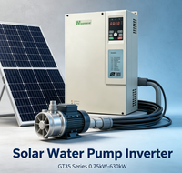 Variateur de fréquence Easydrive GT35 à contrôle vectoriel triphasé et monophasé pour pompe solaire, système photovoltaïque 0,75 kW-35 kW, moteur 230 V/460 V/480 V