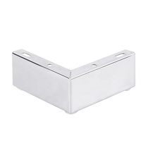 WINSTAR Möbel beine Moderne Luxus Chrom Seite Nachttisch Fuß Fuß Konsole Stahl Gold Metall Möbel Bett Schrank Sofa Beine