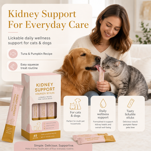 Palitos de puré de arándanos Omega-3 para la salud urinaria de <span class=keywords><strong>mascotas</strong></span>, fórmula personalizada sin granos, golosinas para el apoyo renal, para lamer, para gatos - Product Image 2