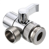 Nouvel arrivage : Adaptateur de robinet pour évier de cuisine, vanne de dérivation, connecteur de robinet pour toilettes, bidet, douche, accessoires de cuisine