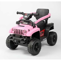 Quad électrique pour enfants 6V, voiture jouet à batterie, 4 roues, vitesses haute/basse, en plastique, pour les 2-4 ans