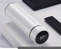Thermos à café de 500ml, tasse droite de tasse de bureau d'acier inoxydable de vide de thermos pour la nourriture chaude