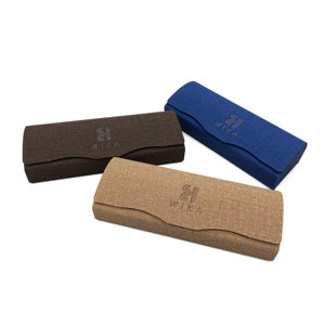 Cá nhân sang trọng PU da từ cứng biểu tượng tùy chỉnh gấp bán buôn cảnh tượng trường hợp khó khăn cho du lịch - Product Image 4