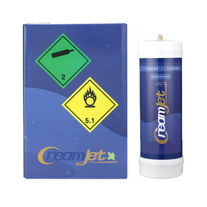 Bouteille de gaz pour crème fouettée Creamjet, stock UE, livraison rapide, qualité alimentaire CO2/N2, outils pour desserts, réservoir de gaz - Product Image 1