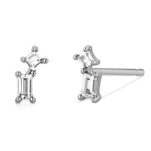 Manufacturer Wholesale New High Quality Zircon <b>Stud</b> <b>Earrings</b> Diamond CZ <b>Studs</b> Hypoallergenic <b>Earrings</b> Jewelry for Women <b>Girls</b> - Product Image 6