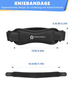 Rodillera Ajustable con Soporte de Gel para Alivio del Dolor de Tendones, Uso Deportivo - Product Image 4