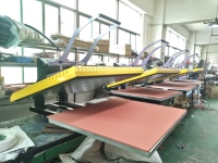 Presse à chaud double station pour textile de football, équipement d'impression par sublimation sur tissu de grande taille, fer à repasser à la résine bon marché