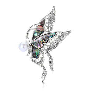 Broches de <span class=keywords><strong>Mariposa</strong></span> Vintage, Accesorios de Joyería para Vestidos Clásicos de Mujer, Regalos Elegantes para Mujeres y Niñas, Pin de Insecto para el Pecho - Product Image 1