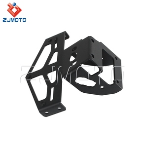 Pour <span class=keywords><strong>Kawasaki</strong></span> Z900 <span class=keywords><strong>2017</strong></span> 2023 support de plaque d'immatriculation de moto en fer noir aucun perçage requis - Product Image 2