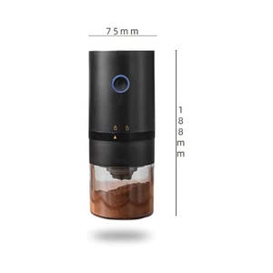 Mini Molinillo de Café Inalámbrico de Acero Inoxidable, Portátil, Recargable por USB, para Granos de Café, Uso Doméstico y en el Automóvil - Product Image 4