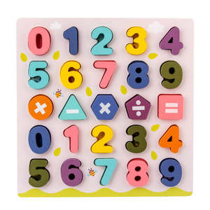 Montessori niños educativos juguete DigitalAlphabet rompecabezas fabricante directo SaleEarly educación cognitivo juguete - Product Image 3