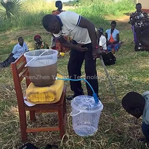 Filtre à godet à boire direct fibre creuse UF Membrane filtre gravité filtre à eau pour pas d'<span class=keywords><strong>électricité</strong></span> fabricant d'eau d'urgence - Product Image 4