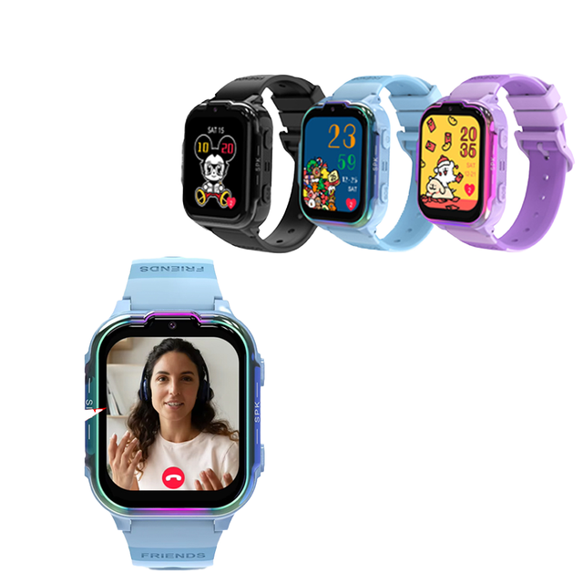 DH20 4G GPS Tracker Kids Smart Watch for Boys Girls Waterproof Android Operation System SIM Card Video Call GPS Features TFT
