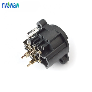 Connecteur de montage sur panneau <span class=keywords><strong>XLR</strong></span>, <span class=keywords><strong>prise</strong></span> audio combinée sans verrouillage, <span class=keywords><strong>prise</strong></span> <span class=keywords><strong>XLR</strong></span> femelle - Product Image 2