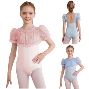 Traje de Ballet para Niñas de 2 a 14 Años, para Competencia de Danza Profesional, Práctica de Ballet, Actuación, Leotardo de Entrenamiento, Gimnasia, Clases de Danza - Product Image 1