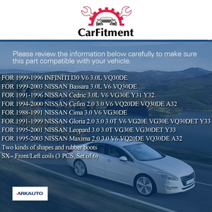 Bobine d'allumage Performance avant ARKAUTO 22448-31U06 UF232 pour INFINITI I30 NISSAN Maxima <span class=keywords><strong>Gloria</strong></span> 2.0 3.0 3.0T VQ20 VQ30 A32 Y33 - Product Image 5
