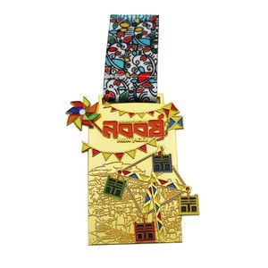 Médailles métalliques personnalisées pour événements de marathon, écoles, entreprises, randonnées, cyclisme, gravées, durables, récompenses pour activités de plein air - Product Image 2