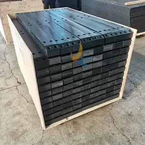 Roadliner Track Shoes Plastic UHMWPE Track Pads For Amphibious Excavator Wear Resistant PE Strip