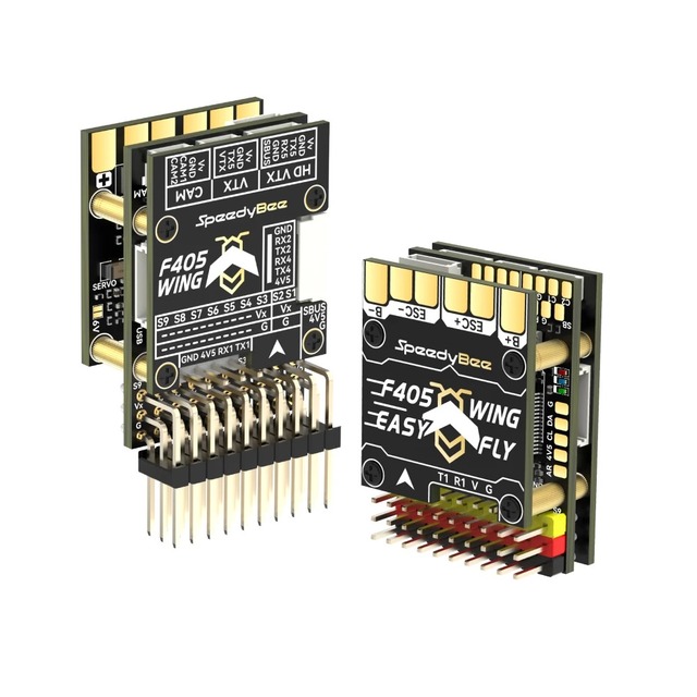 SpeedyBee F405 WING MINI Flight Controller Fixed Wing Wireless App Config INAV ArduPilot 2-6S LiPo HD Digital VTX Ready