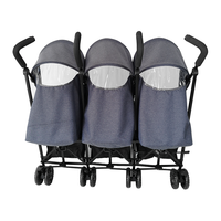 Système de voyage intelligent pour bébés, poussette tricycle pour nouveau-né 3