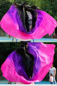 3 вида цветов Шелковый шарф для танца живота - Product Image 4