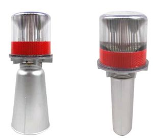 Feu d'avertissement de trafic clignotant LED barricades d'avertissement de route solaire bâton de circulation sur les cônes de circulation pour poste d'avertissement - Product Image 3