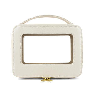 Dropshipping Shopify Travel impermeable PVC organizador de maquillaje bolsa de cosméticos estuche de maquillaje bolsa de lavado con función de viaje - Product Image 1