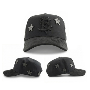 Nuevos Estilos 2025 Gorras Originales INFERNO 24K ROSE GOLD Gorras Barbas Negras con Visera Curva Vintage Gorras de Béisbol con Barba y NFC - Product Image 1