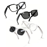 Lunettes intelligentes F70 AI, traduction en temps réel, audio immersif et appels HD, contrôle tactile, télécommande intelligente, lunettes intelligentes IA