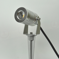 Contrôle intelligent 5W RVB Étanche Extérieur Paysage Éclairage Spot Lumières Jardin Pelouse Lumières
