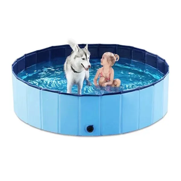 Folding Pet Dog Cat Tub Bathing Pool Pets Cleaning Care Supplies Collapsible Swimming Pool