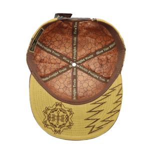 Casquette Snapback Sportive en Tissu Chanvre à 5 Panneaux avec Impression Numérique en Relief Unique – Vente en Gros - Product Image 4