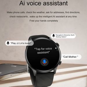 Smartwatch Gw63 con Monitoraggio Continuo della Frequenza Cardiaca, Misurazione della Temperatura del Sonno, Display IPS, BT5.3, Chiamate, IP67 Impermeabile - Product Image 4