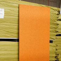 Panneau acoustique en fibre de polyester 1220x2440mm, panneau absorbant le son pour la décoration murale et le traitement acoustique des pièces