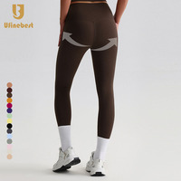 Soutien-gorge à bretelles arrière antichoc sexy de 40 couleurs, ensemble de leggings coupe en V, ensemble de leggings de fitness et d'entraînement, ensemble de fitness de gymnastique