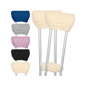 Yingluo Cane Handle <b>Pads</b> Two Pairs Black Blue Off White Pink Gray For Elderly And Disabled <b>Walking</b> Support - Product Image 5