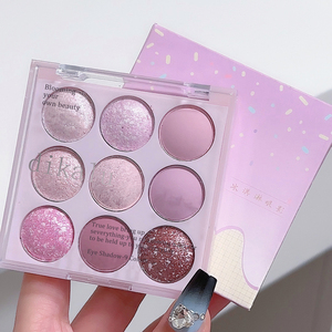 Grosir palet <span class=keywords><strong>Eyeshadow</strong></span> 9 warna Iblis gratis palet <span class=keywords><strong>Eyeshadow</strong></span> Vegan Perona mata berkualitas tinggi baru Matte bedak mutiara - Product Image 6