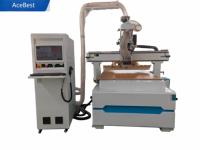 Fresadora CNC Automática de Alta Resistencia 1325 con ATC, Máquina de Tallado de Madera de 3 Ejes con Servomotor AC, Cortadora para Acrílico y PVC