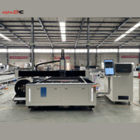 Mesin Pemotong Laser Serat CNC Siap Kirim 500W/1000W/1500W Kontrol Cypcut Didukung AI untuk Pipa & Plat Logam 3-Axis