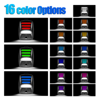 Luz Trasera para Camioneta Toyota Tacoma 2005-2015 Tundra 2000-2013, Luz LED RGB para Placa de Matrícula Trasera