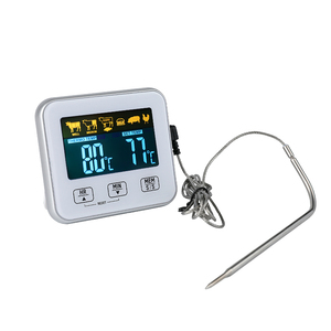 Thermomètre à <span class=keywords><strong>viande</strong></span> numérique à double sonde en acier inoxydable chaud nouveaux accessoires de cuisine avec fonction de minuterie de température - Product Image 5