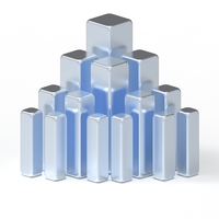 Aimants en néodyme puissants personnalisés en forme de bloc, de barre, de cube, de carré, N35 N52 Ndfeb, utilisation industrielle
