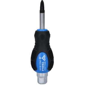 Destornillador Phillips Brilliant Tools con tapa de martillo, PH2 - Product Image 1
