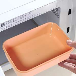 Lonchera de Viaje para Niños de 850 ml + 350 ml, Apta para Microondas, <span class=keywords><strong>con</strong></span> 2 Compartimentos, Contenedor de Alimentos de Plástico - Product Image 4