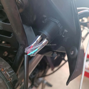 ที่ชาร์จ USB สำหรับจักรยานมอเตอร์ไซค์พร้อมรีเลย์22A 12V สำหรับ <span class=keywords><strong>Kawasaki</strong></span> versys 650 versys 1000 X300ที่ชาร์จอุ<span class=keywords><strong>ป</strong></span>กรณ์เสริมสำหรับ650นินจา400นินจา - Product Image 4