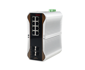 สวิตช์รวมสัญญาณอุตสาหกรรมแบบจัดการได้ พร้อมช่องเสียบ 8 กิกะบิต RJ45 + 4 SFP 10G SFP+ - Product Image 3
